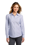 Port Authority® Ladies SuperPro™ Oxford Stripe Shirt