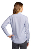 Port Authority® Ladies SuperPro™ Oxford Stripe Shirt