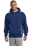 Sport-Tek® Sleeve Stripe Pullover Hooded Sweatshirt