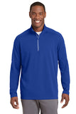 Sport-Tek® Sport-Wick® Textured 1/4-Zip Pullover