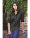 Weatherproof® Vintage Women's Brushed Flannel Solid Shirt