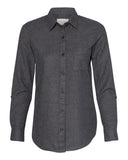 Weatherproof® Vintage Women's Brushed Flannel Solid Shirt
